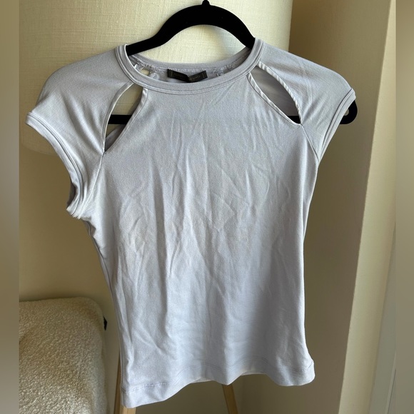 Narciso Rodriguez light purple top - Picture 1 of 9